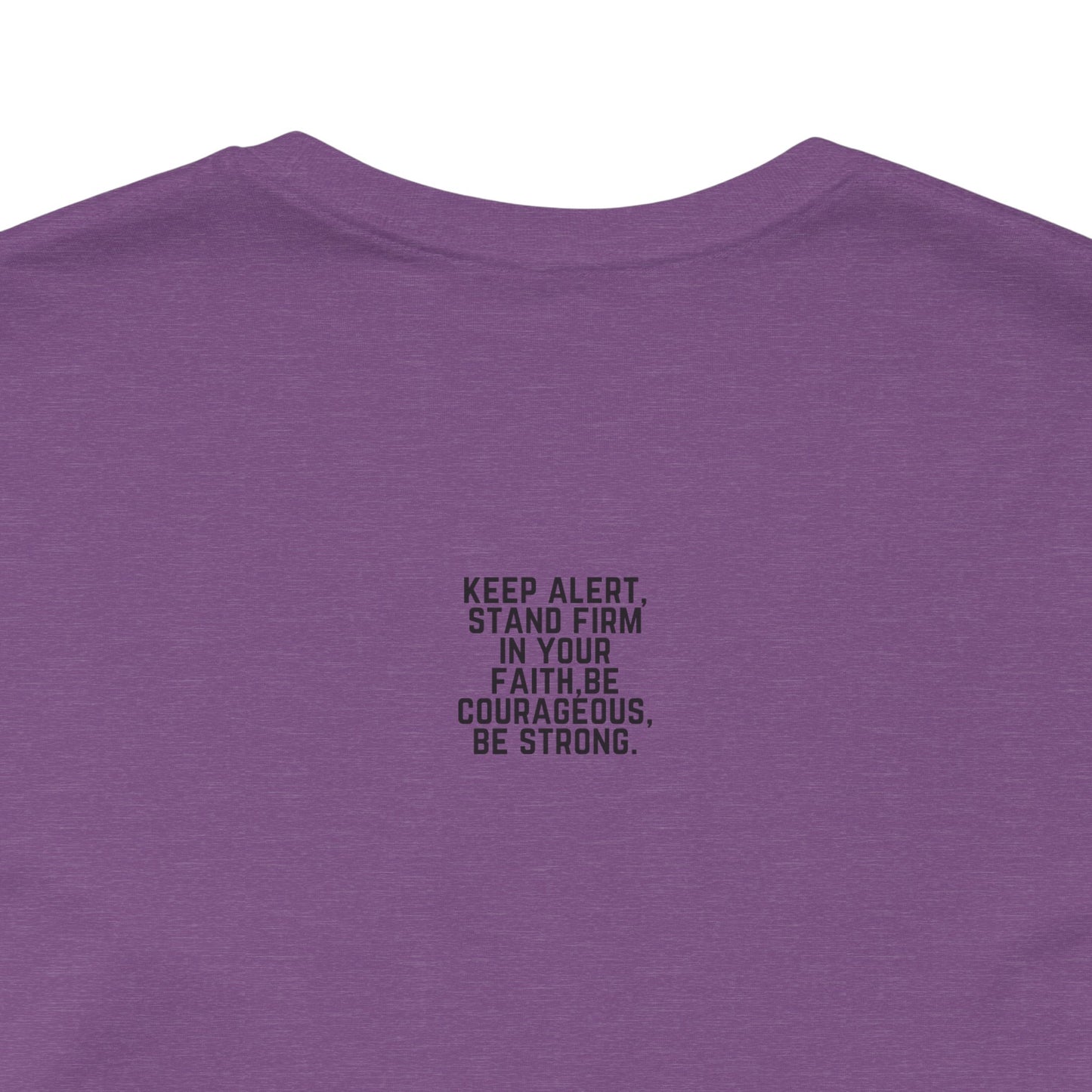 LIVE AND LET LIVE - (Chakra Cross)(Black Text)-Unisex Jersey Short Sleeve Tee