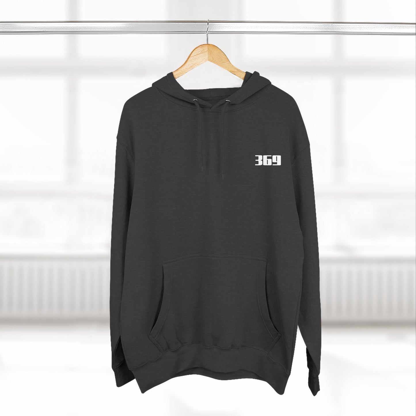 TREAT DEALER - "ECO and SUSTAINABLE, 80% Cotton, Three-Panel Fleece Hoodie-(BCI)(OEKO-TEX)