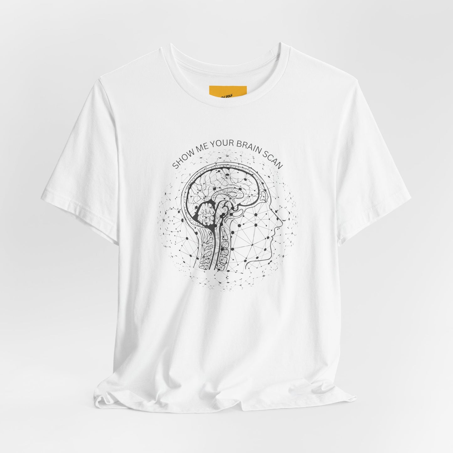 SHOW ME YOUR BRAIN SCAN  (complex) -Unisex Jersey Short Sleeve Tee