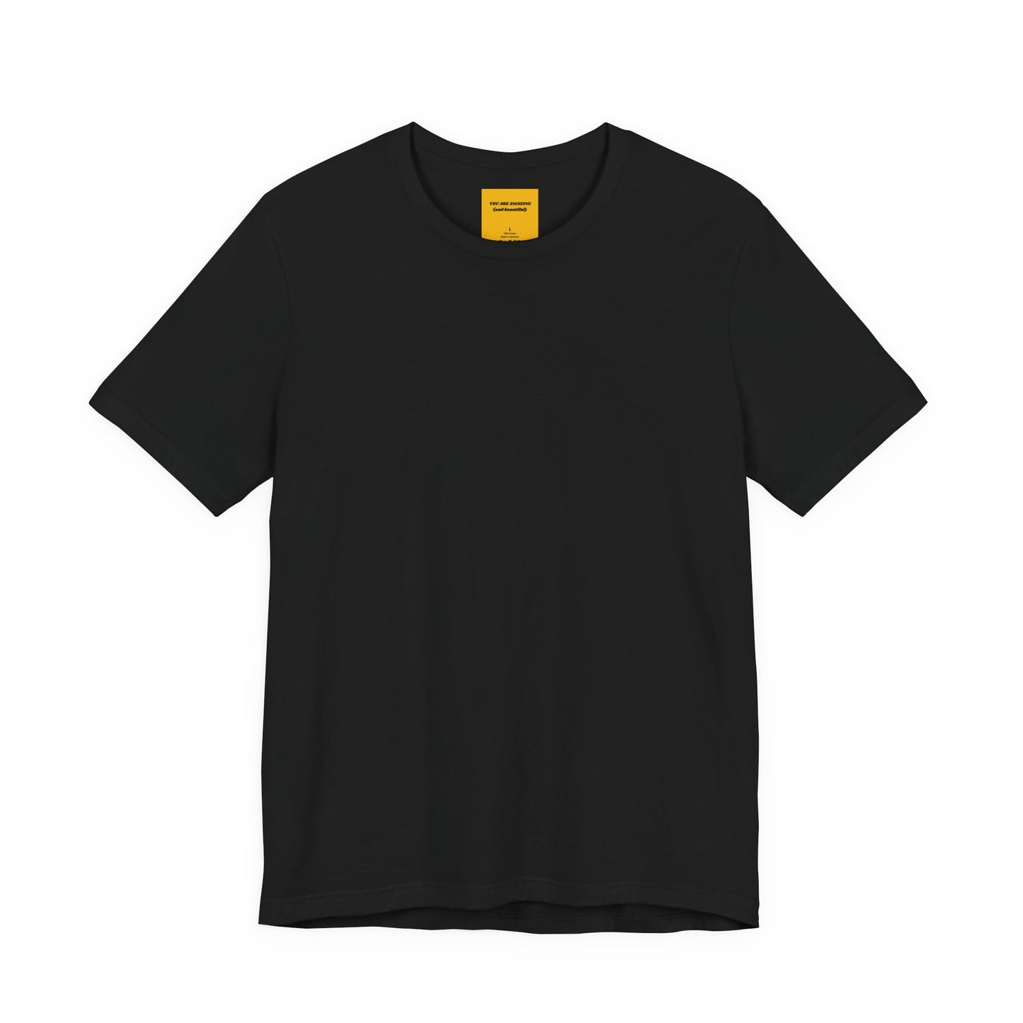 DON'T FORGET TO DRINK WATER running t-shirt with hydration reminder - front view 