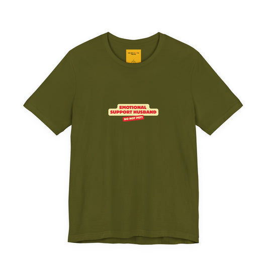 green unisex t-shirt with BEER IS MY VALENTINE text - funny anti-Valentine's Day tee with reminder on neck label YOU ARE AMAZING