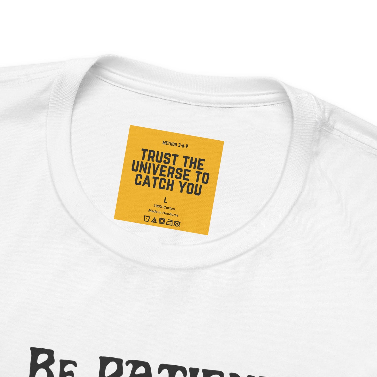 BE PATIENT WITH ME, MY LAST GIRLFRIEND'S LOVE LANGUAGE WAS TELEPATHY AND CHAOS SIGILS -Unisex Jersey Short Sleeve Tee